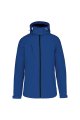 Dames Softshell jas hooded Kariban K414 DARK ROYAL BLUE